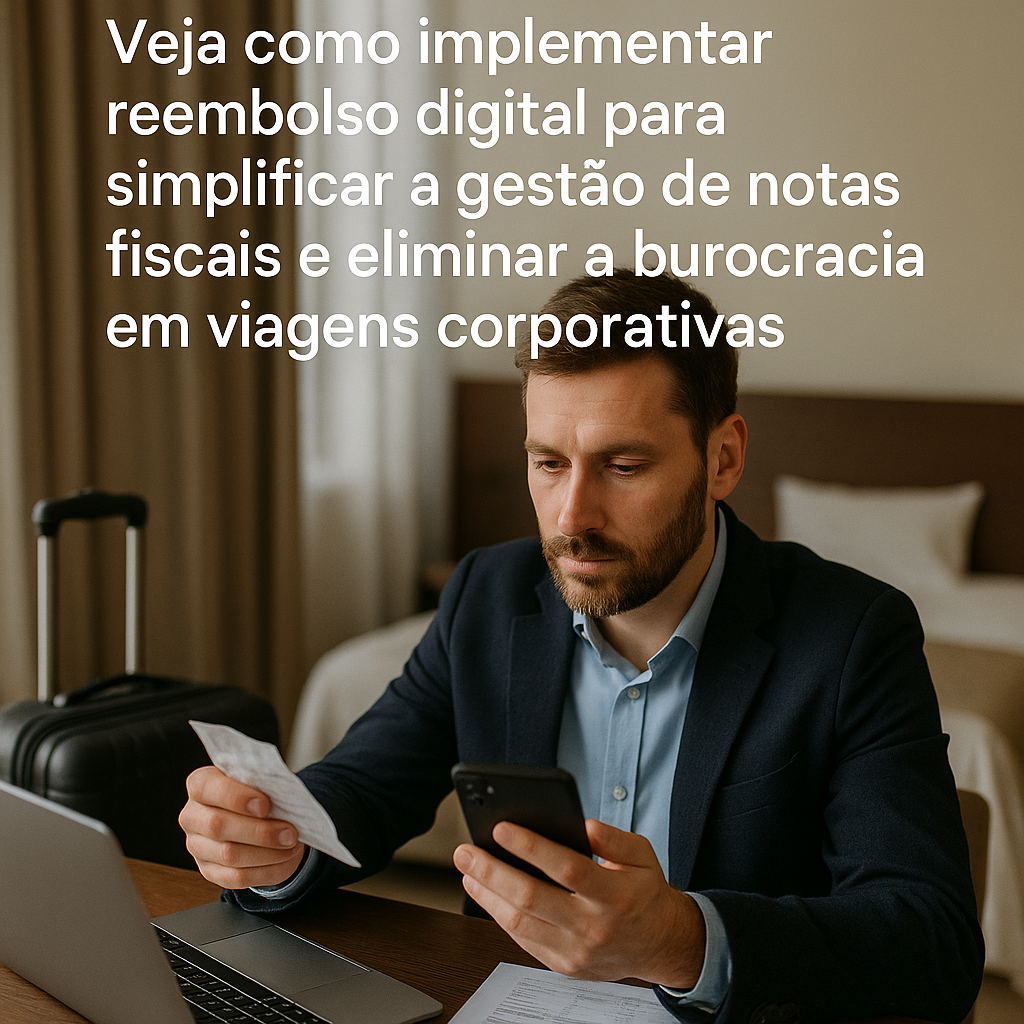 Como Implementar Processos de Reembolso Digital para Eliminar a Burocracia das Notas Fiscais em Viagens Corporativas