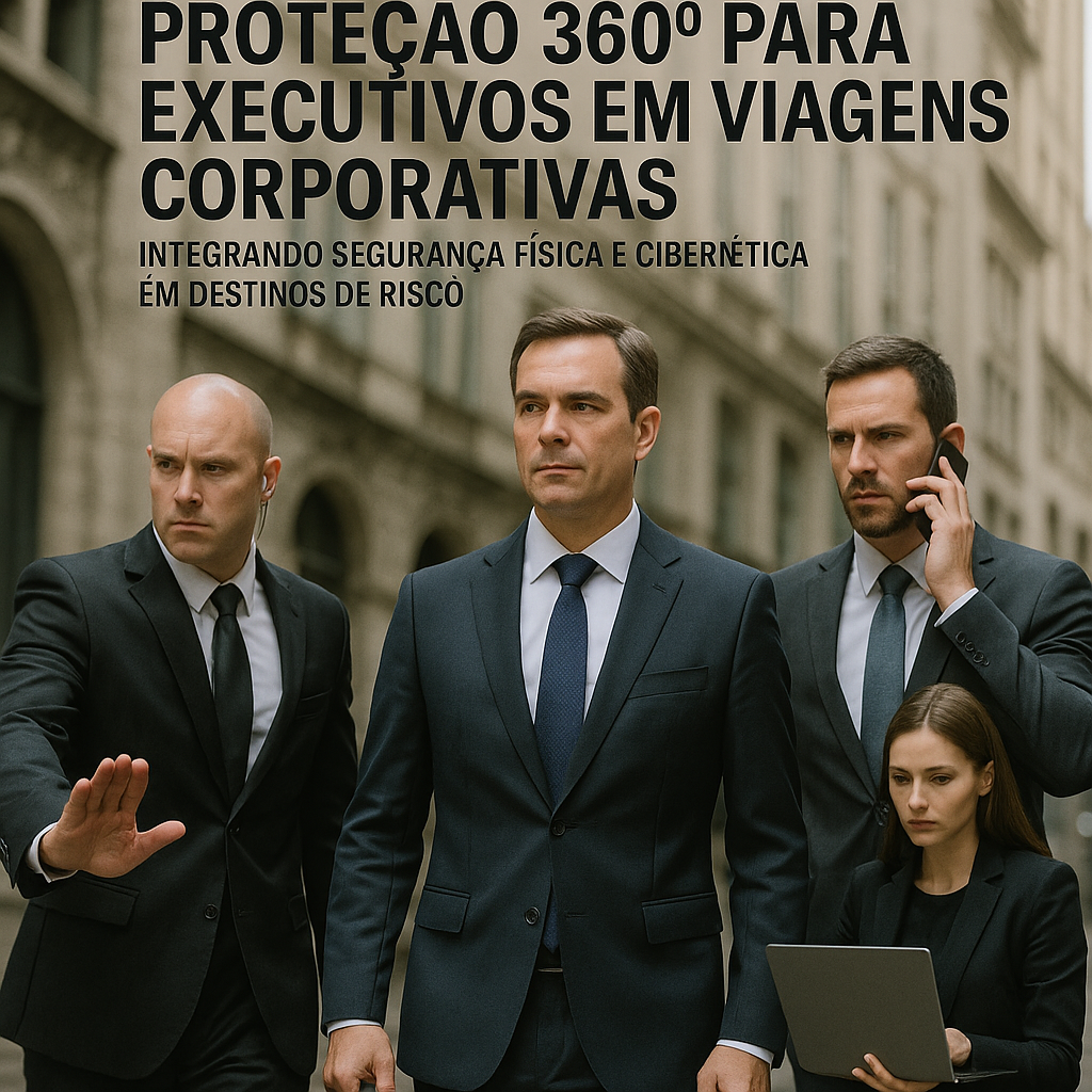 Segurança 360º em Viagens Corporativas: Proteção Cibernética e Física para Executivos em Destinos de Risco