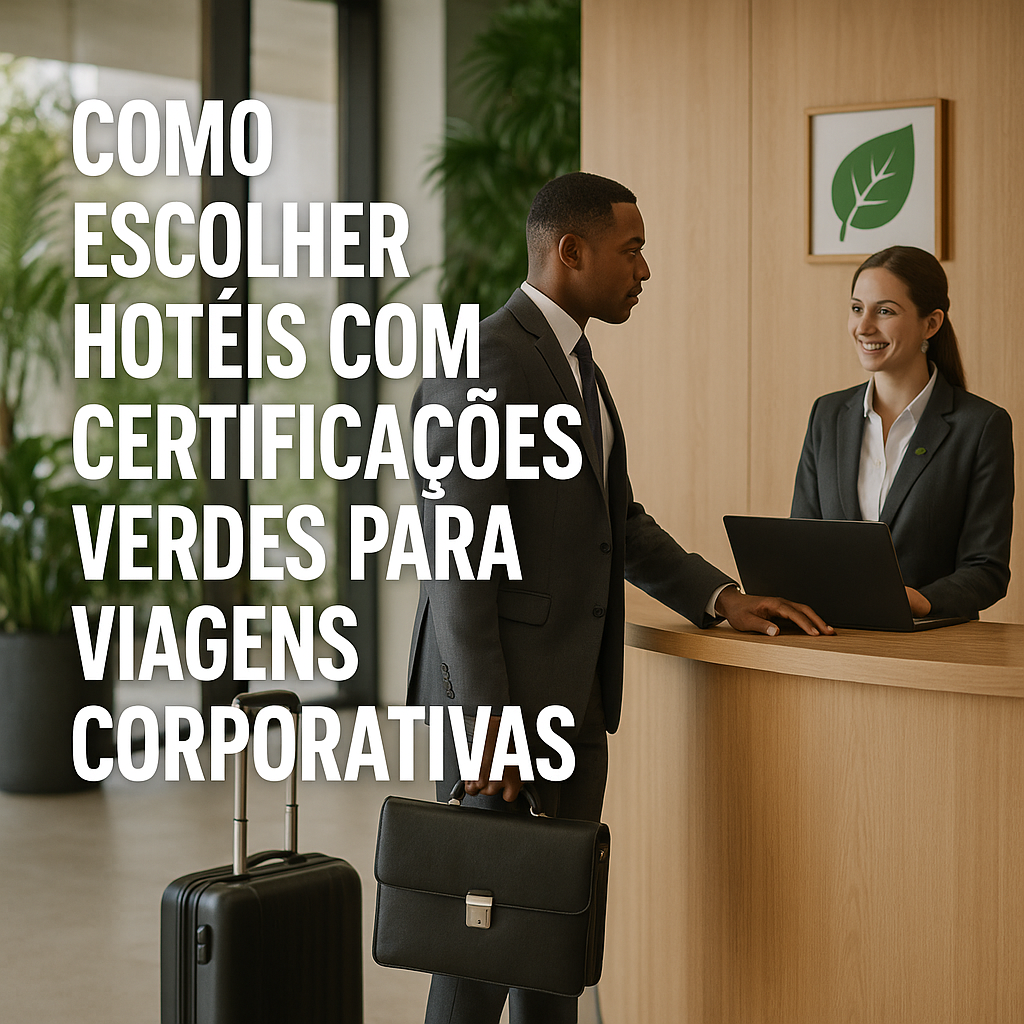 Certificações Verdes para Hotéis: O que buscar para garantir uma estadia eco-friendly em viagens corporativas